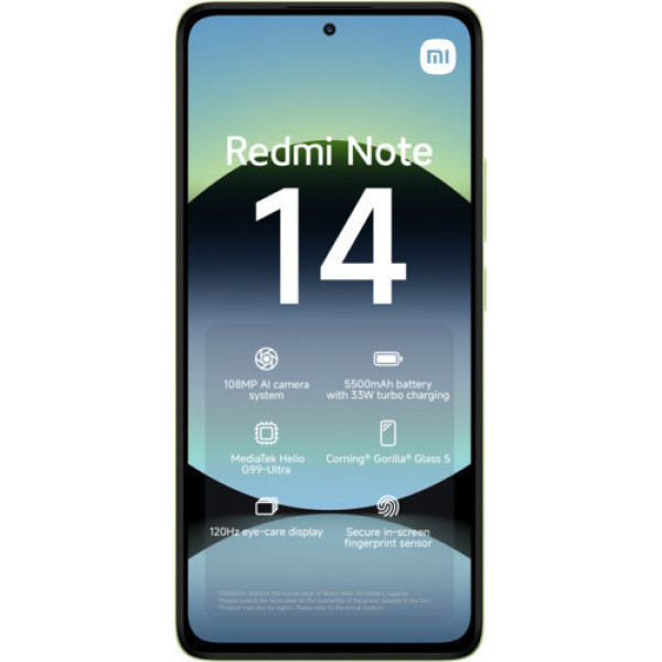 Xiaomi Redmi Note 14 8/128GB Lime Green (Global, NFC)